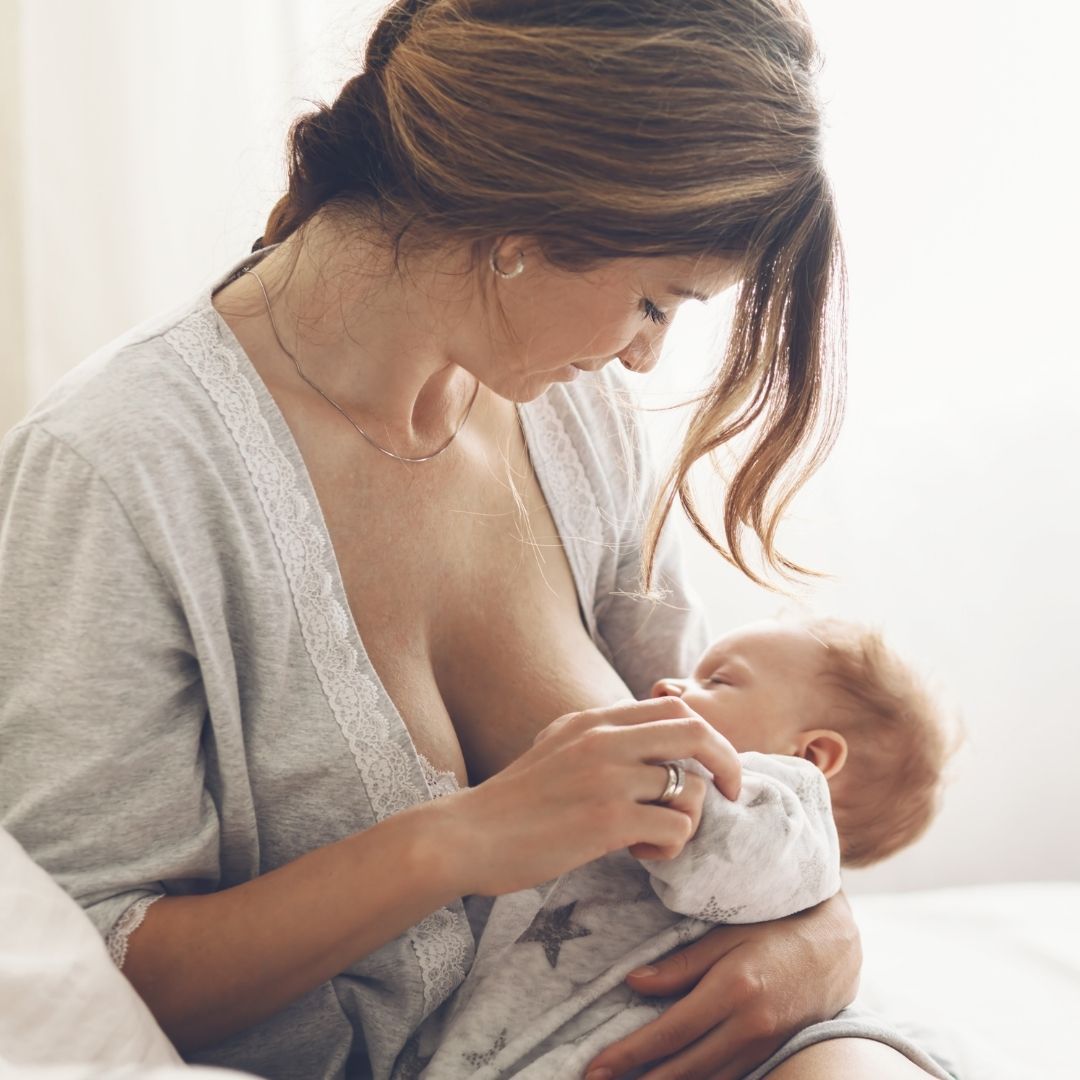 breastfeeding a newborn